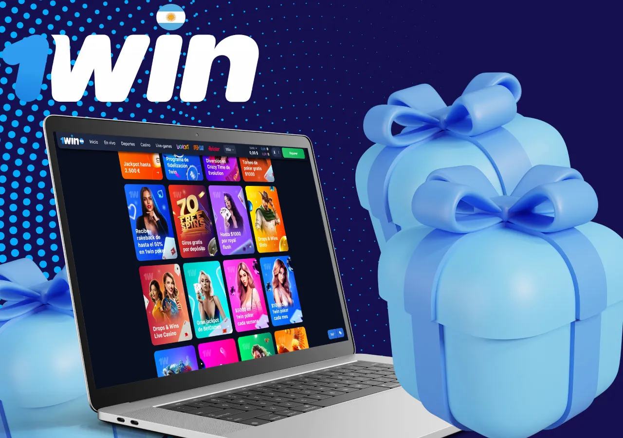Bonificaciones y promociones en 1Win