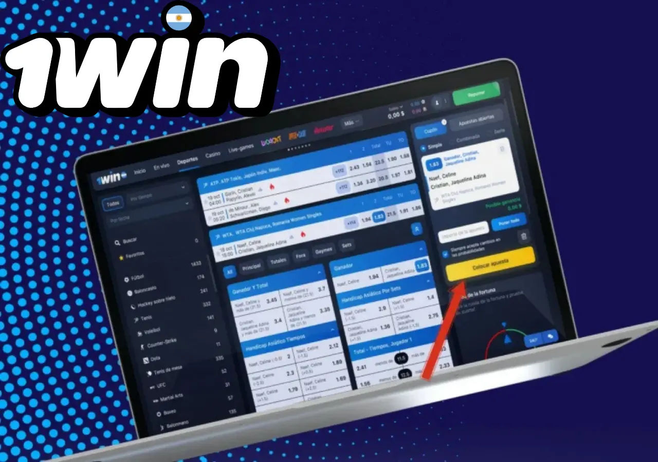 Instrucciones para realizar su primera apuesta